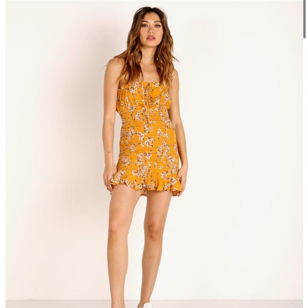 Flynn Skye Eva Mini Mustard Springs - size small